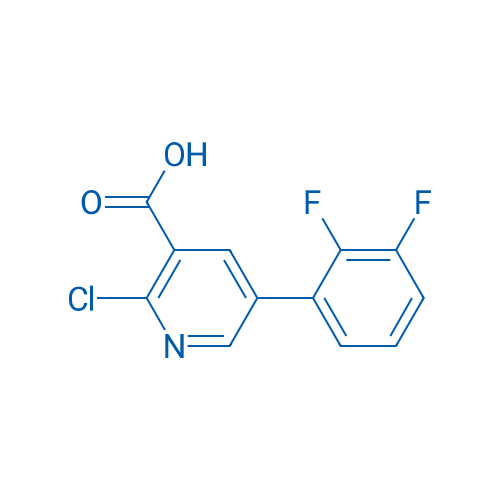 2-Chloro-5-(2,3-difluorophenyl)nicotinic acid 1g