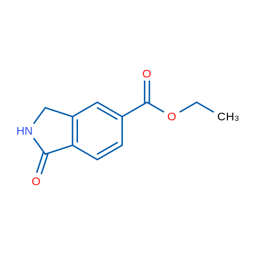 Ethyl 1-oxoisoindoline-5-carboxylate 1g