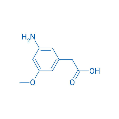 2-(3-Amino-5-methoxyphenyl)acetic acid 250mg