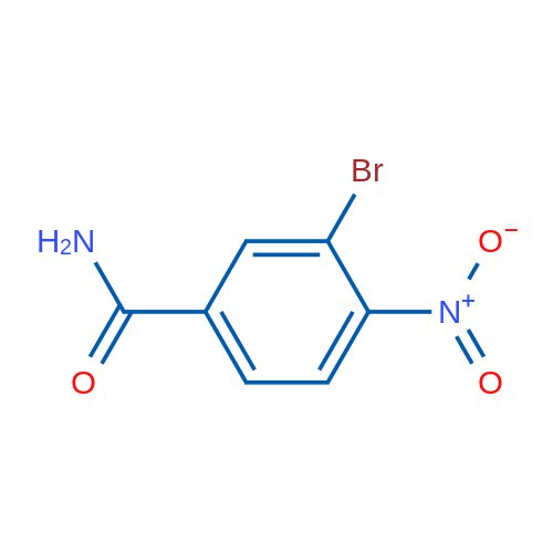 3-Bromo-4-nitrobenzamide 1g