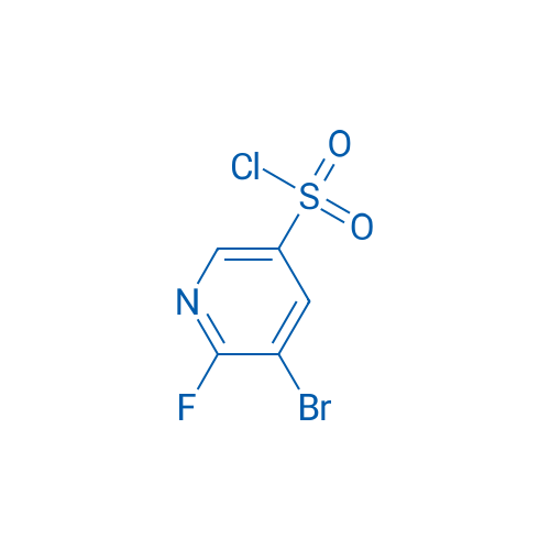 5-Bromo-6-fluoropyridine-3-sulfonyl chloride 5g