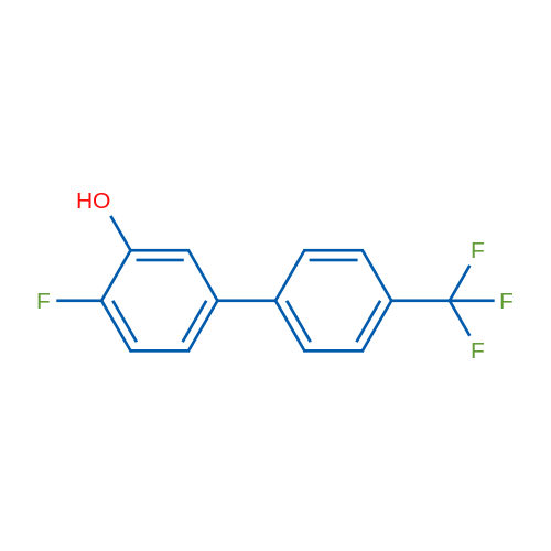 4-Fluoro-3-hydroxy-4'-(trifluoromethyl)biphenyl 5g