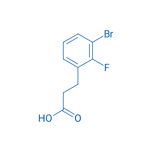 3-(3-Bromo-2-fluorophenyl)propanoic acid 250mg
