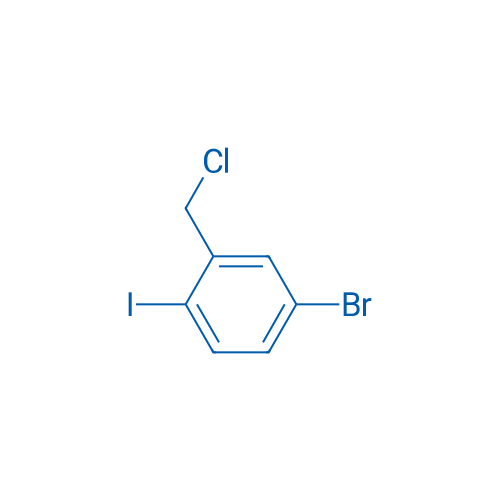 4-Bromo-2-(chloromethyl)-1-iodobenzene 250mg