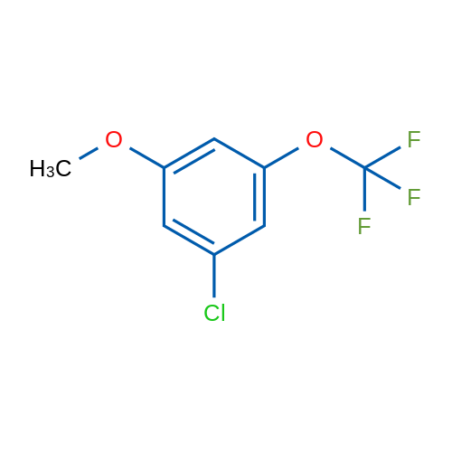 1-Chloro-3-methoxy-5-(trifluoromethoxy)benzene 250mg