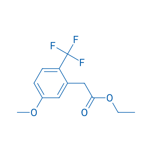 Ethyl 5-methoxy-2-(trifluoromethyl)phenylacetate 5g