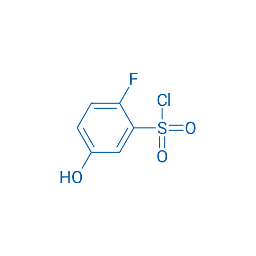 2-Fluoro-5-hydroxybenzene-1-sulfonyl chloride 1g