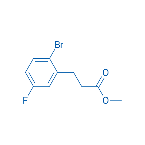 Methyl 3-(2-bromo-5-fluorophenyl)propanoate 250mg