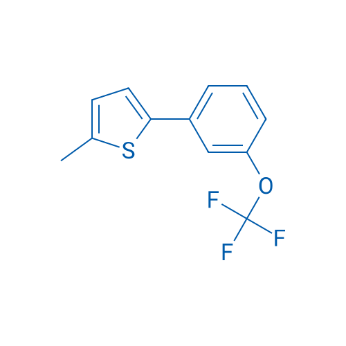 2-Methyl-5-(3-(trifluoromethoxy)phenyl)thiophene 5g