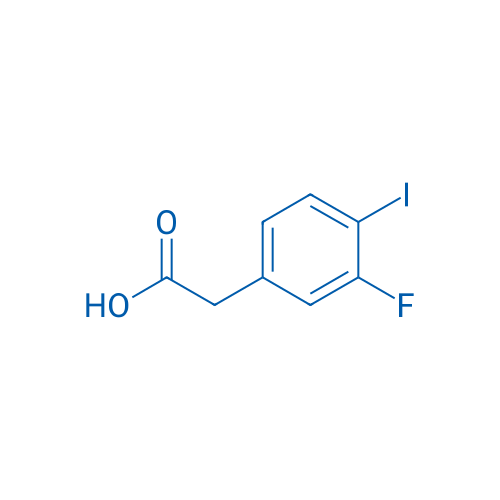 2-(3-Fluoro-4-iodophenyl)acetic acid 250mg