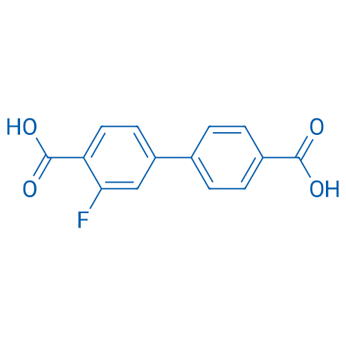 3-Fluoro-[1,1'-biphenyl]-4,4'-dicarboxylic acid 100mg