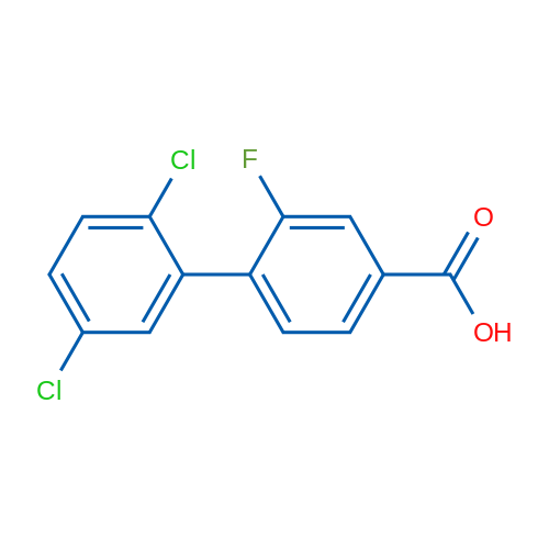 2',5'-Dichloro-2-fluoro-[1,1'-biphenyl]-4-carboxylic acid 1g