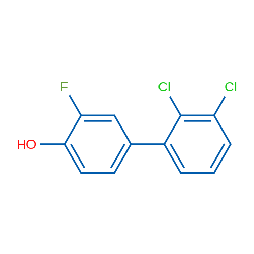 2',3'-Dichloro-3-fluoro-[1,1'-biphenyl]-4-ol 5g