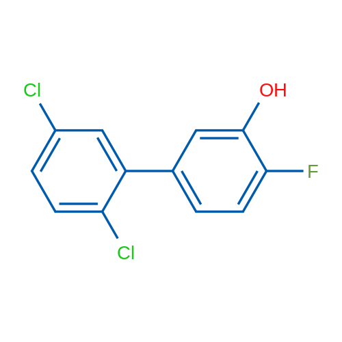 2',5'-Dichloro-4-fluoro-[1,1'-biphenyl]-3-ol 5g