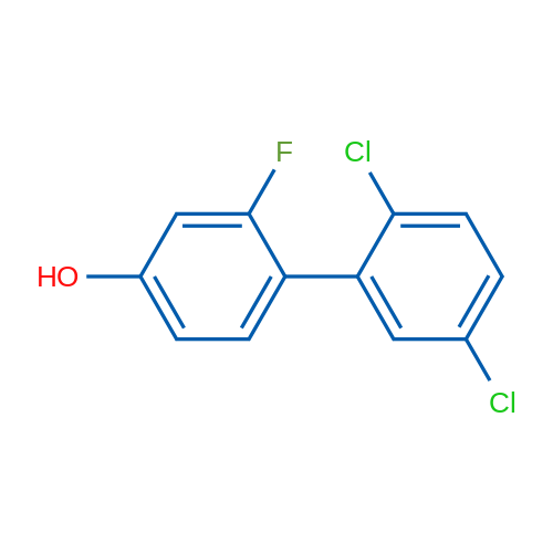 2',5'-Dichloro-2-fluoro-[1,1'-biphenyl]-4-ol 5g
