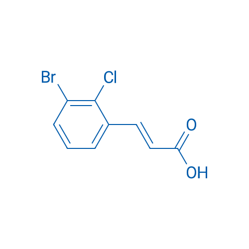 (E)-3-(3-BROMO-2-CHLOROPHENYL)ACRYLIC ACID 250mg