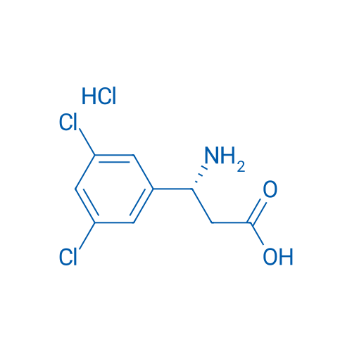 (R)-3-Amino-3-(3,5-dichlorophenyl)propanoic acid hydrochloride 250mg