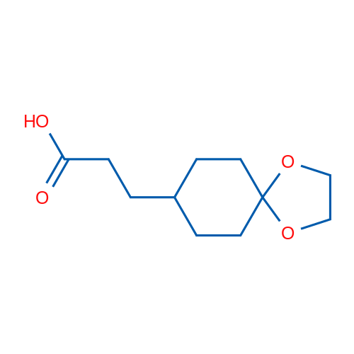 3-(1,4-Dioxaspiro[4.5]decan-8-yl)propanoic acid 250mg