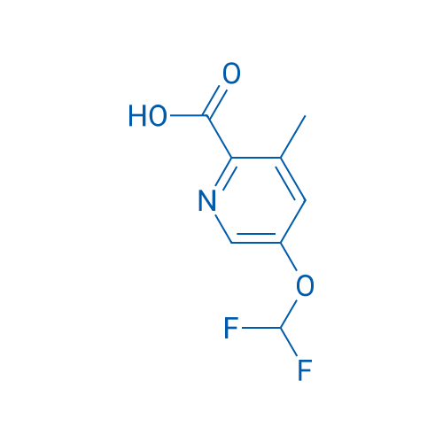5-(Difluoromethoxy)-3-methylpicolinic acid 250mg