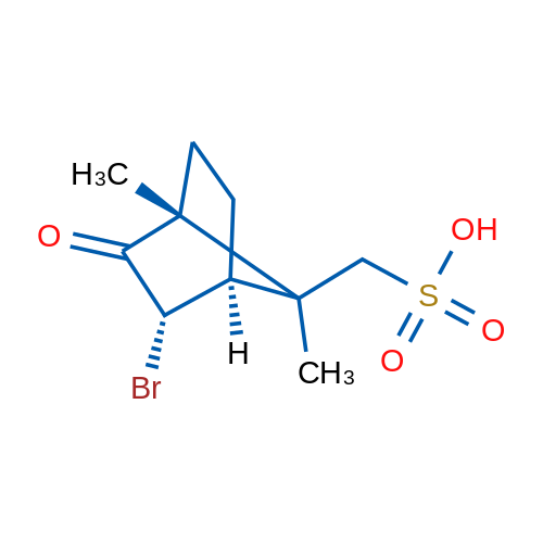 [(1R,3S,4S)-3-Bromo-1,7-dimethyl-2-oxobicyclo[2.2.1]heptan-7-yl]methanesulfonic acid 5g