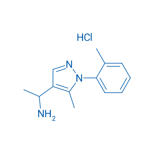 1-(5-Methyl-1-(o-tolyl)-1H-pyrazol-4-yl)ethanamine hydrochloride 1g