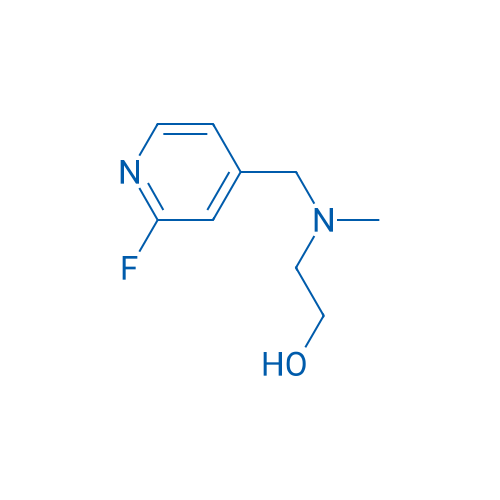 Ethanol, 2-[[(2-fluoro-4-pyridinyl)methyl]methylamino]- 1g