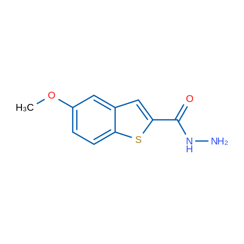 5-Methoxybenzo[b]thiophene-2-carbohydrazide 1g