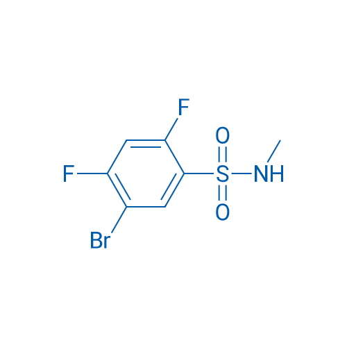 5-Bromo-2,4-difluoro-n-methylbenzene-1-sulfonamide 1g