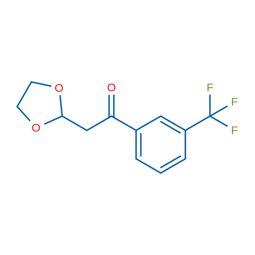 2-(1,3-Dioxolan-2-yl)-1-(3-(trifluoromethyl)phenyl)ethanone 5g