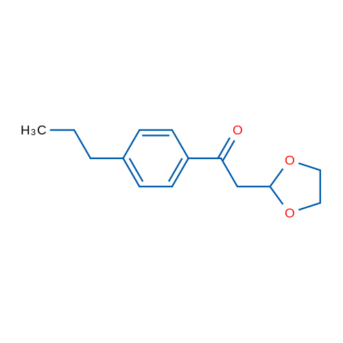 2-(1,3-Dioxolan-2-yl)-1-(4-propylphenyl)ethanone 1g