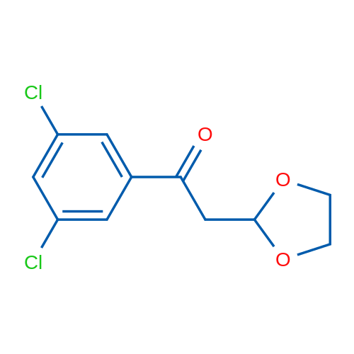 1-(3,5-Dichlorophenyl)-2-(1,3-dioxolan-2-yl)ethanone 1g