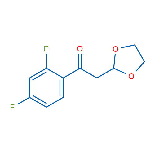 1-(2,4-Difluorophenyl)-2-(1,3-dioxolan-2-yl)ethanone 1g