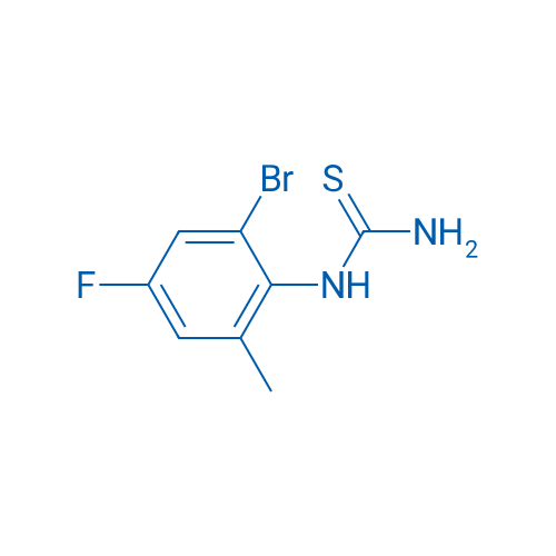1-(2-Bromo-4-fluoro-6-methylphenyl)thiourea 5g
