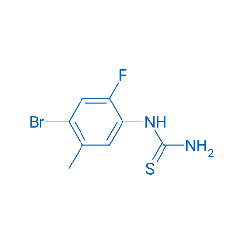 1-(4-Bromo-2-fluoro-5-methylphenyl)thiourea 5g