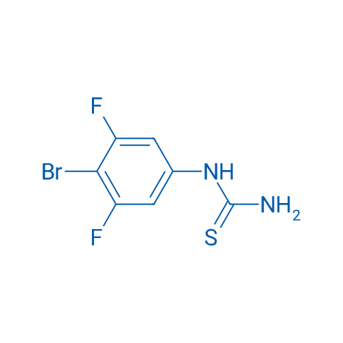1-(4-Bromo-3,5-difluorophenyl)thiourea 1g