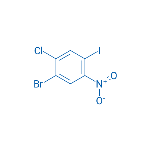 1-Bromo-2-chloro-4-iodo-5-nitrobenzene 250mg
