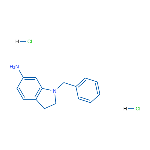 1-Benzyl-2,3-dihydro-1H-indol-6-ylamine dihydrochloride 1g