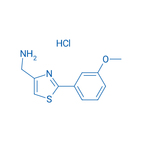 C-[2-(3-Methoxy-phenyl)-thiazol-4-yl]-methylamine hydrochloride 1g