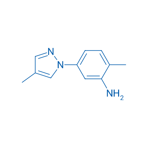 2-Methyl-5-(4-methyl-1H-pyrazol-1-yl)aniline 1g