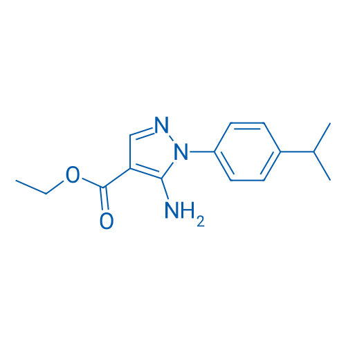 Ethyl 5-amino-1-(4-isopropylphenyl)-1H-pyrazole-4-carboxylate 1g