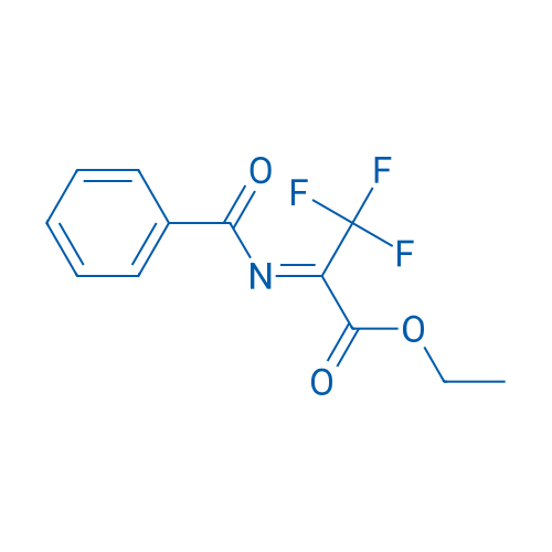 Ethyl 2-(benzoylimino)-3,3,3-trifluoropropanoate 1g