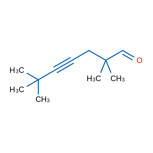 2,2,6,6-Tetramethylhept-4-ynal 1g