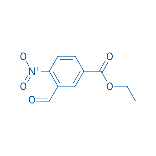 Ethyl 3-formyl-4-nitrobenzoate 250mg