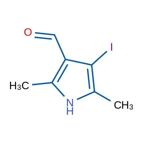 4-Iodo-2,5-dimethyl-1H-pyrrole-3-carbaldehyde 1g