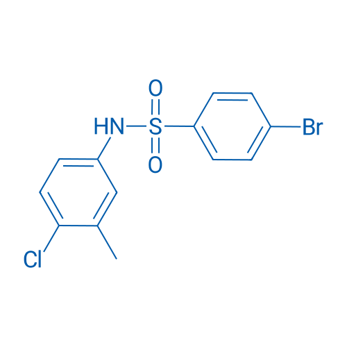 4-Bromo-N-(4-chloro-3-methylphenyl)benzenesulfonamide 1g