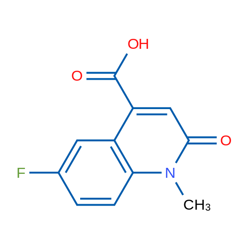 6-Fluoro-1-methyl-2-oxo-1,2-dihydroquinoline-4-carboxylic acid 1g