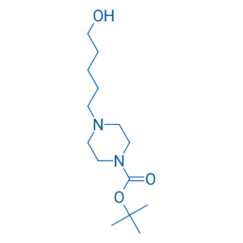 tert-Butyl 4-(5-hydroxypentyl)piperazine-1-carboxylate 100mg