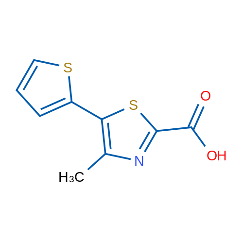 4-Methyl-5-(thiophen-2-yl)-1,3-thiazole-2-carboxylic acid 1g
