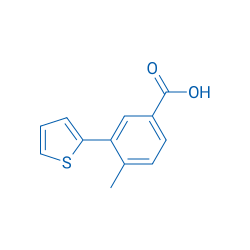 4-Methyl-3-(thiophen-2-yl)benzoic acid 1g