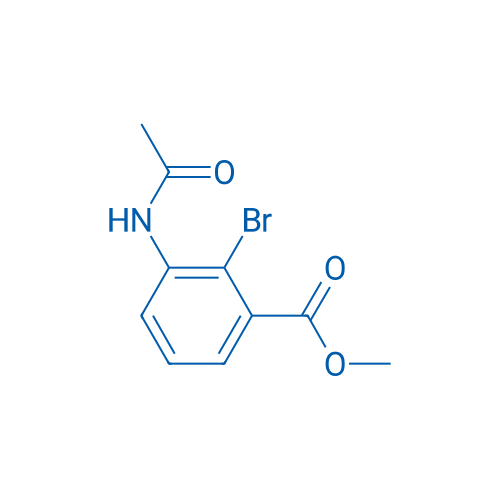 Methyl 3-acetamido-2-bromobenzoate 1g
